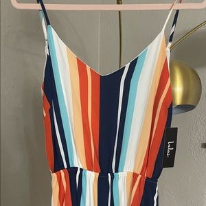Multi colored romper